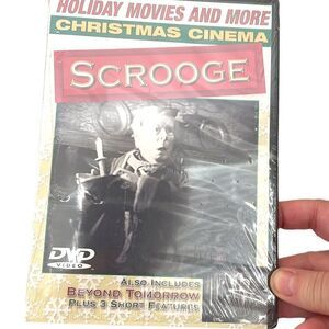 Christmas Movie DVD Scrooge DVD NWT